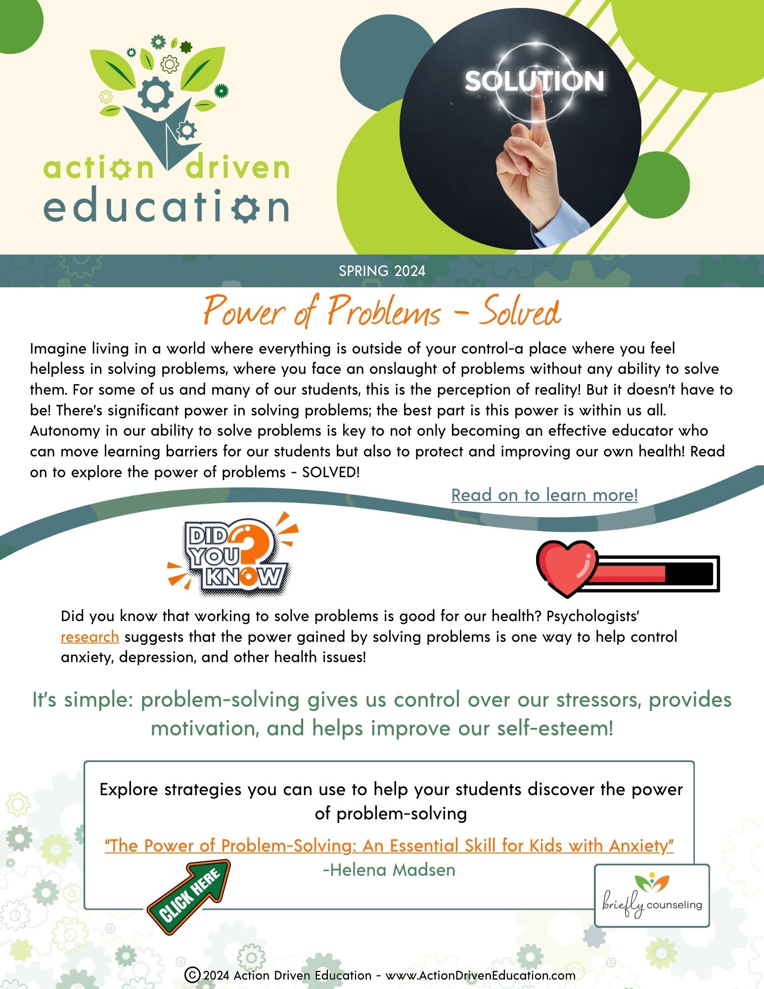 ADE Fall 23 Newsletter